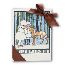 Laden Sie das Bild in den Galerie-Viewer, Weihnachtsbonbonniere "Weihnachtswald" mit 12 Stück Konfekt