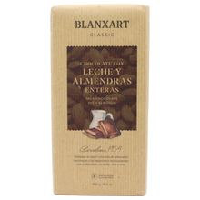 Laden Sie das Bild in den Galerie-Viewer, Blanxart Vollmilchschokolade mit Mandeln