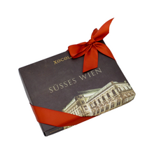 Laden Sie das Bild in den Galerie-Viewer, Bonbonniere Süsses Wien Motiv Wiener Staatsoper mit 12 Stueck Konfekt