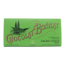 Laden Sie das Bild in den Galerie-Viewer, Chocolat Bonnat Cacao Cusco 75%