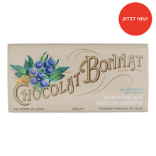 Laden Sie das Bild in den Galerie-Viewer, Dunkle Schokolade 65% mit Wacholderbeeren-Nougatine