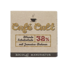 Laden Sie das Bild in den Galerie-Viewer, Café Cult Jamaica Karamellschokolade mit Kaffee 32%