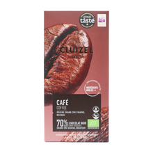 Laden Sie das Bild in den Galerie-Viewer, Cluizel Edelbitterschokolade mit Kaffee 70%