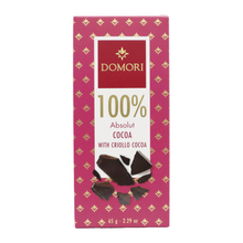 Laden Sie das Bild in den Galerie-Viewer, Domori Absolut Criollo dunkle Schokolade aus 100% Kakao