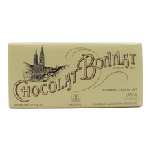 Laden Sie das Bild in den Galerie-Viewer, Chocolat Bonnat Milchschokolade Java 65%