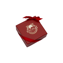 Laden Sie das Bild in den Galerie-Viewer, Bonbonniere mit 4 Stück Konfekt Bordeaux-Rot