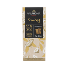 Laden Sie das Bild in den Galerie-Viewer, Valrhona Dulcey karamellisierte weiße Schokolade 32%