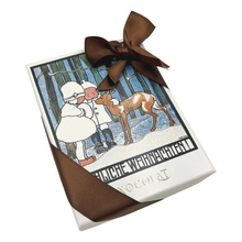 Laden Sie das Bild in den Galerie-Viewer, Xocolat Weihnachtsbonbonniere Wiener Werkstätte mit 12 Stk. Konfekt
