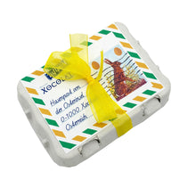 Laden Sie das Bild in den Galerie-Viewer, Hasenpost mit 12 Konfekteiern