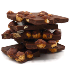 Laden Sie das Bild in den Galerie-Viewer, Bruchschokolade Vollmilch mit Haselnüssen