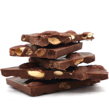 Laden Sie das Bild in den Galerie-Viewer, Bruchschokolade Vollmilch mit Mandeln