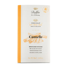 Laden Sie das Bild in den Galerie-Viewer, Dolfin belgische Milchschokolade mit Zimt