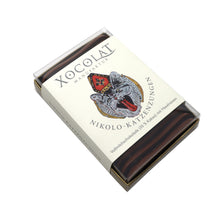 Laden Sie das Bild in den Galerie-Viewer, Xocolat Nikolo-Katzenzungen aus Haselnuss-Milchschokolade