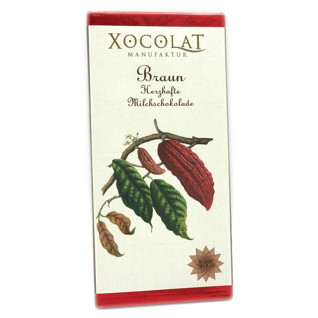 Xocolat Milchschokolade Braun