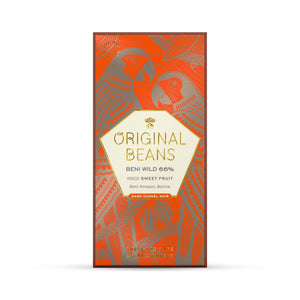 Original Beans Edelbitterschokolade Beni Wild Harvest 66%