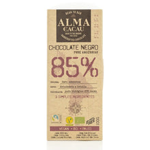 Laden Sie das Bild in den Galerie-Viewer, Alma do Cacau Edelbitterschokolade Peru Amazonas 85%
