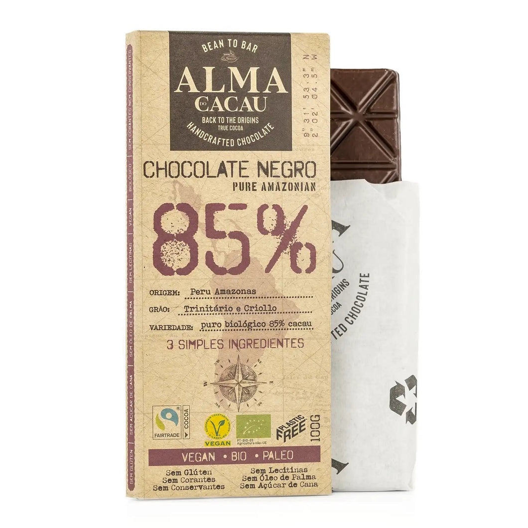 Alma do Cacau Edelbitterschokolade Peru Amazonas 85%