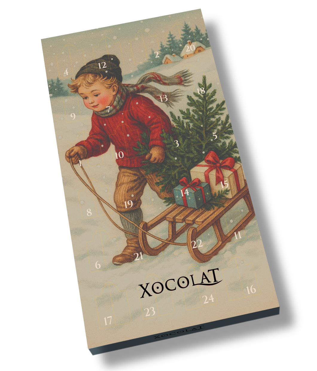 Xocolat Adventkalender Schlittenfahrt