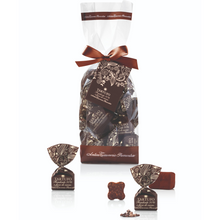 Laden Sie das Bild in den Galerie-Viewer, Antica Torroneria Piemontese – Tartufi Fondenti 70% e Fave di Cacao  (Dunkle Schokoladentrüffel mit Kakaonibs)
