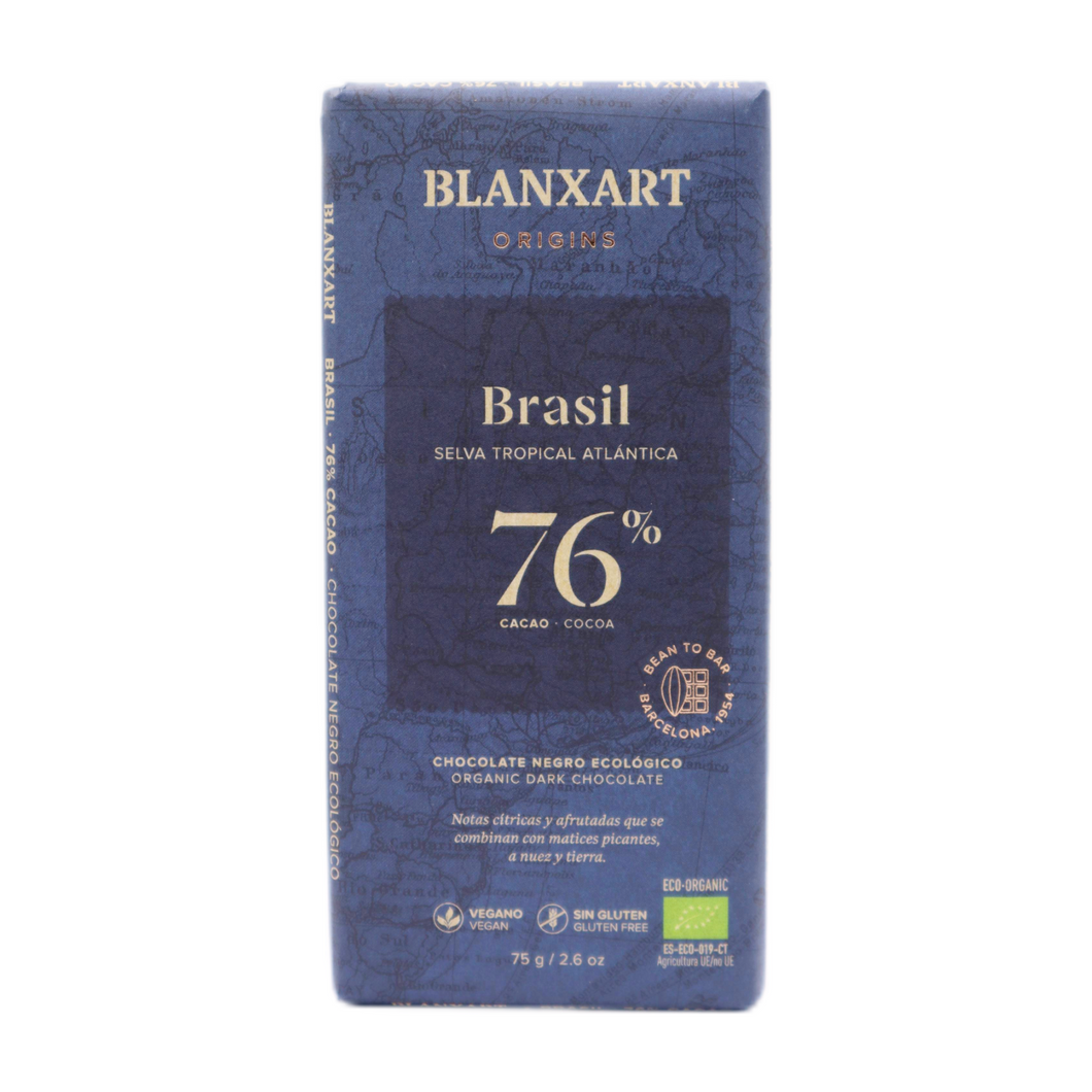 Blanxart BIO-Zartbitterschokolade Brasilien 76%