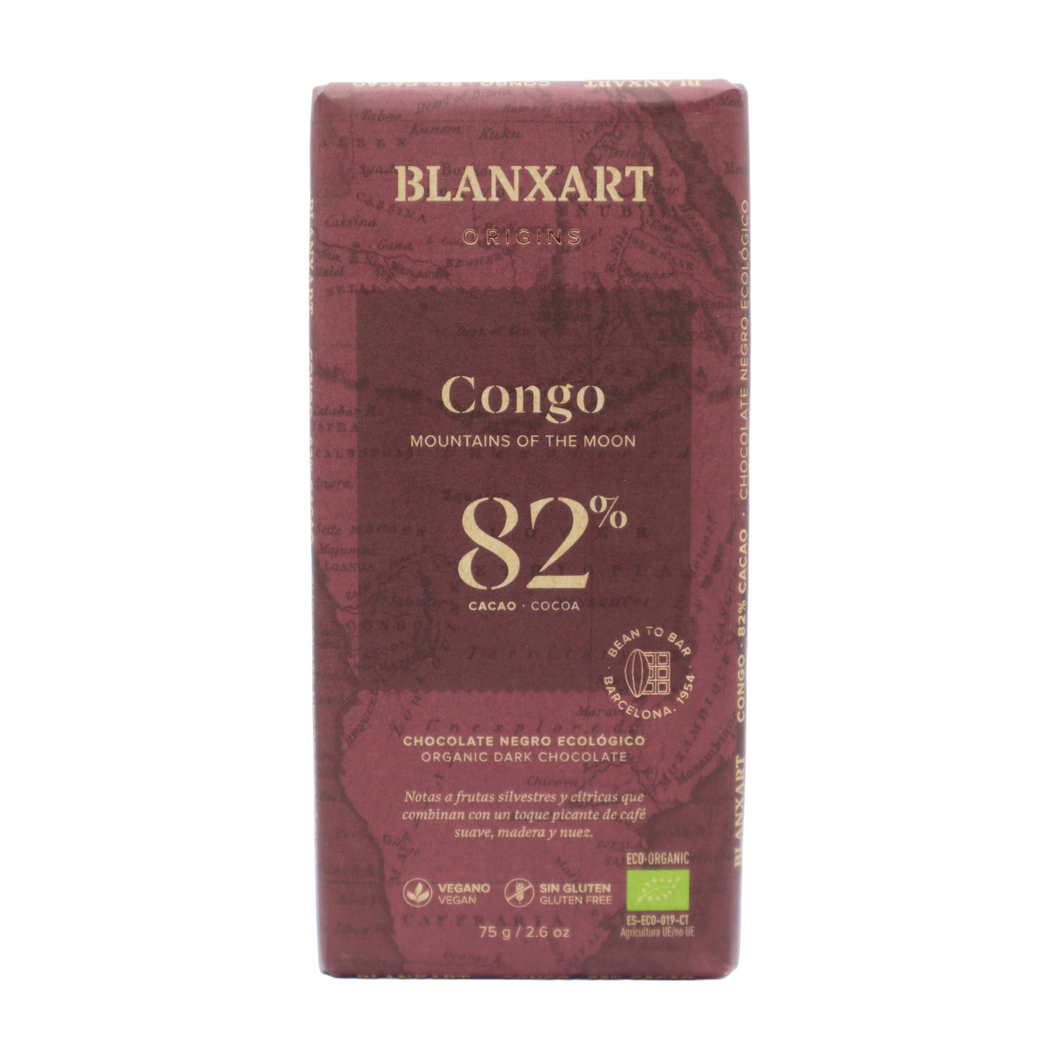Blanxart BIO-Zartbitterschokolade Congo 82%
