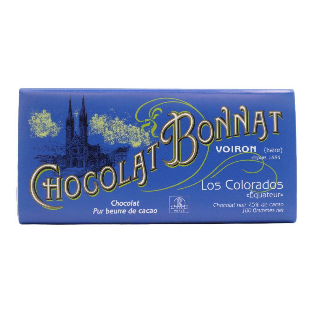 Chocolat Bonnat Los Colorados Équateur 75%
