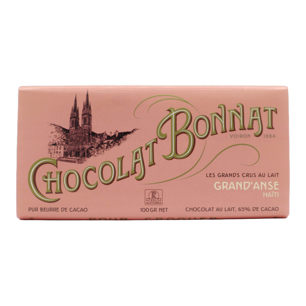 Chocolat Bonnat Milchschokolade Grand'Anse 65% Kakao