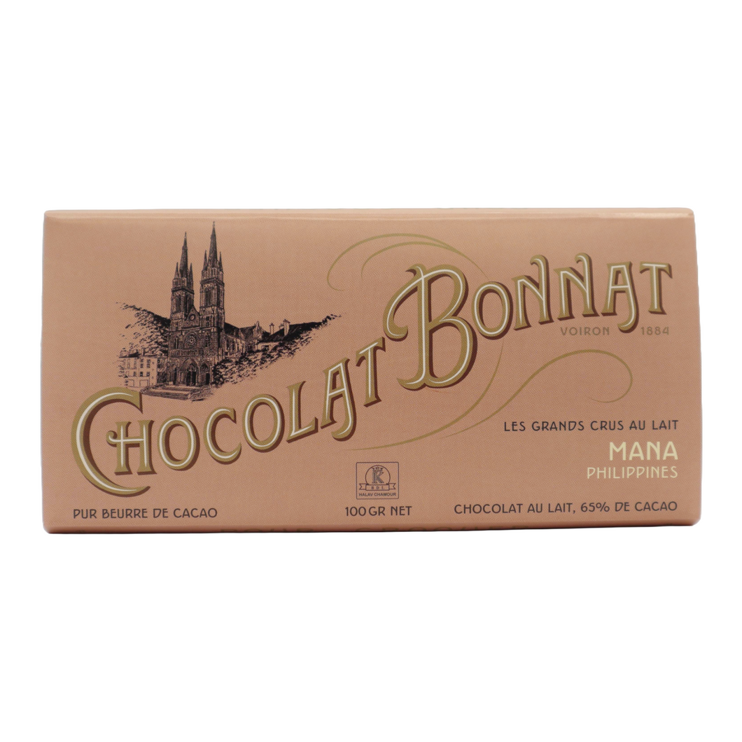 Chocolat Bonnat Milchschokolade Mana 65% Kakao