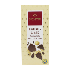 Domori  – Milchschokolade mit Piemont-Haselnüssen
