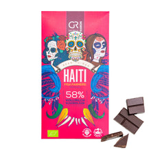 Laden Sie das Bild in den Galerie-Viewer, Georgia Ramon BIO-Milchschokolade Haiti 58%
