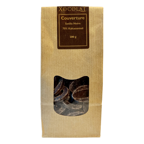 Kuvertüre Satilia Noire 70% Kakao
