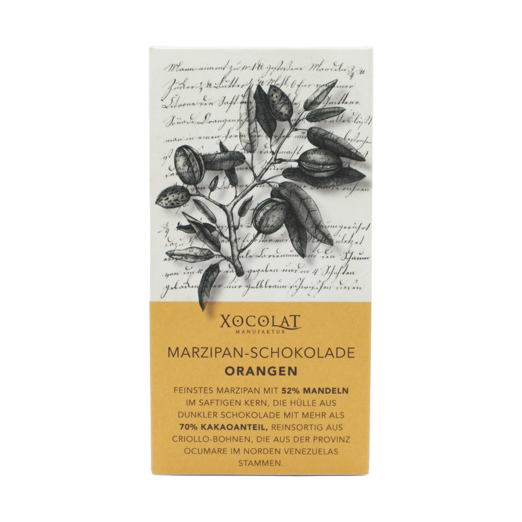 Marzipan-Schokolade Orange
