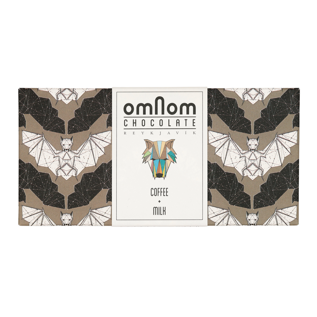 OMNOM Schokolade mit Kaffee und Milch 38%