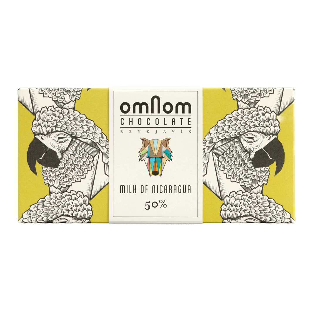 OMNOM dunkle Milchschokolade mit Kakao aus Nicaragua 50%