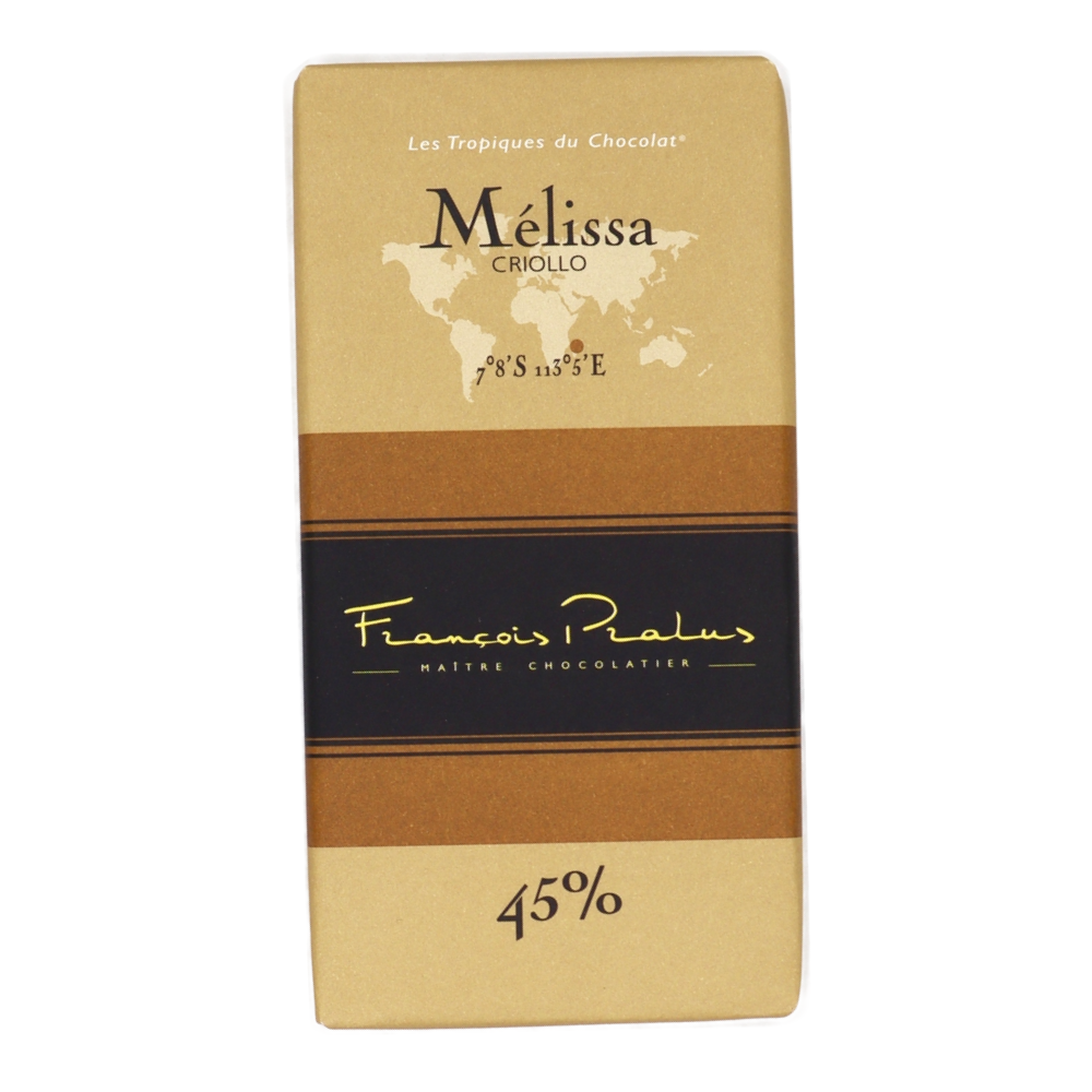 Francois Pralus Milchschokolade Mélissa 45%