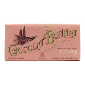 Chocolat Bonnat Milchschokolade Grand D'Anse 65%