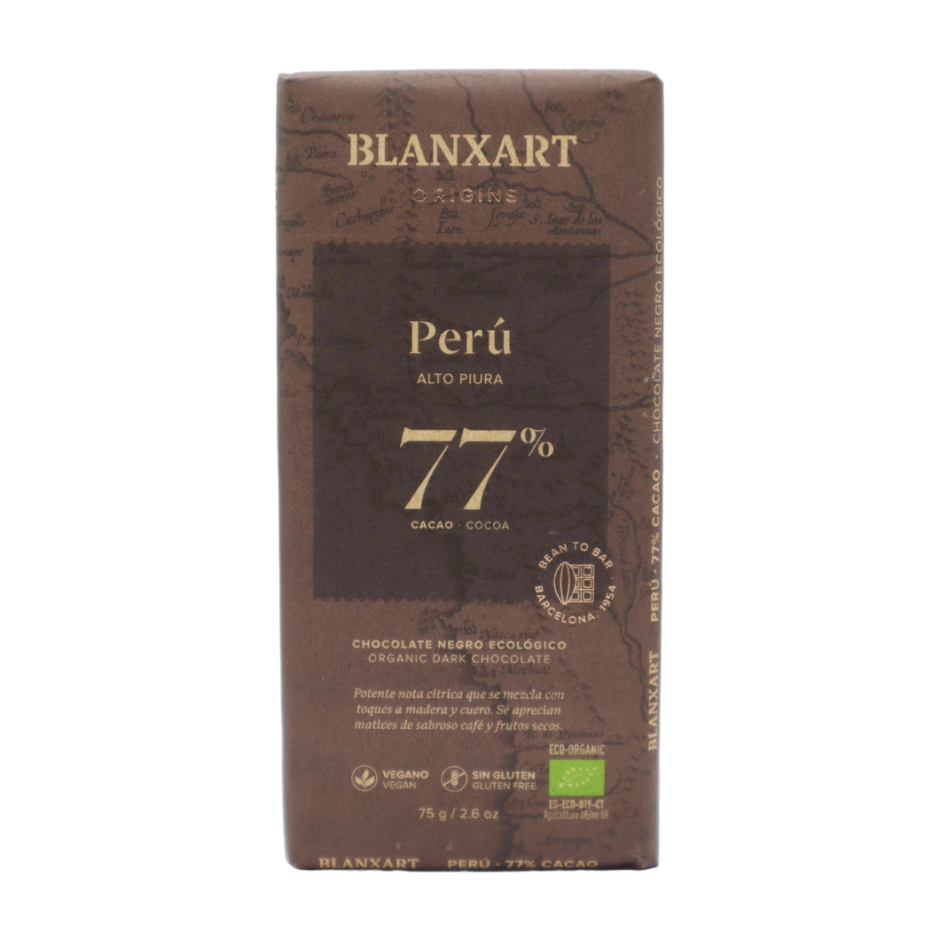 Blanxart BIO-Zartbitterschokolade Peru 77%