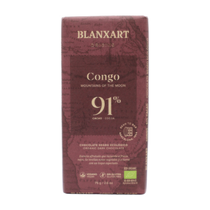Blanxart BIO-Zartbitterschokolade Congo 91%