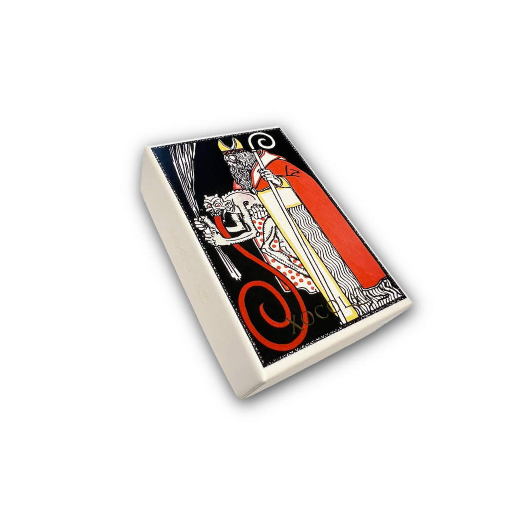 Nikolaus & Krampus Bonbonniere Nr.2 mit 6 Stk. Konfekt