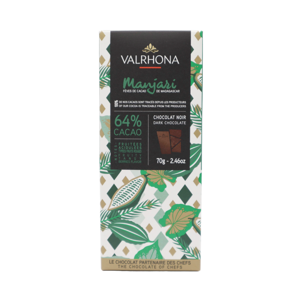 Valrhona Noir Manjari dunkle Schokolade 64%