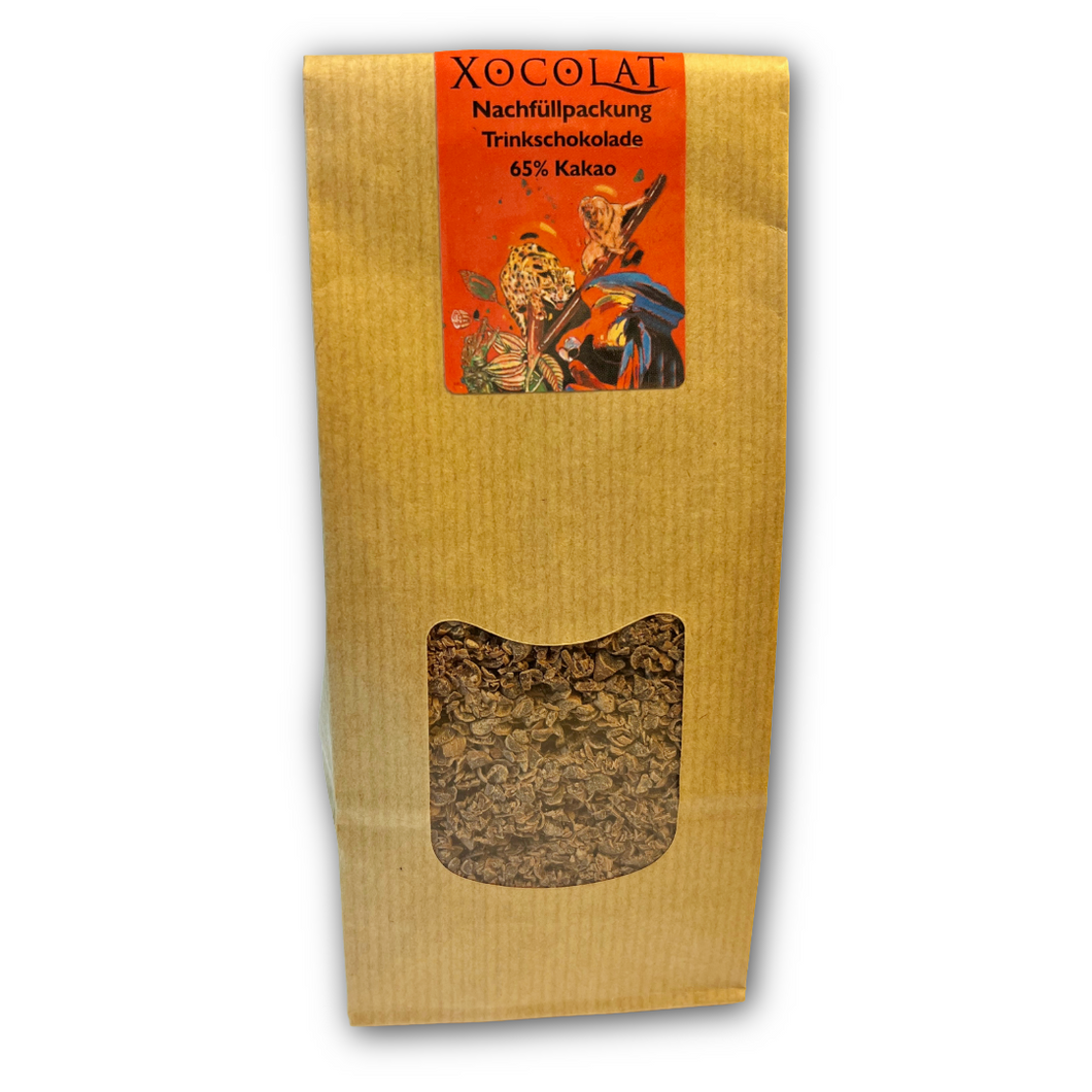Nachfüllpackung Xocolat Hausmarke Trinkschokolade 65 %