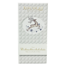 Laden Sie das Bild in den Galerie-Viewer, Xocolat Weihnachtstafel &quot;Schneeflocke&quot; aus weißer Schokolade
