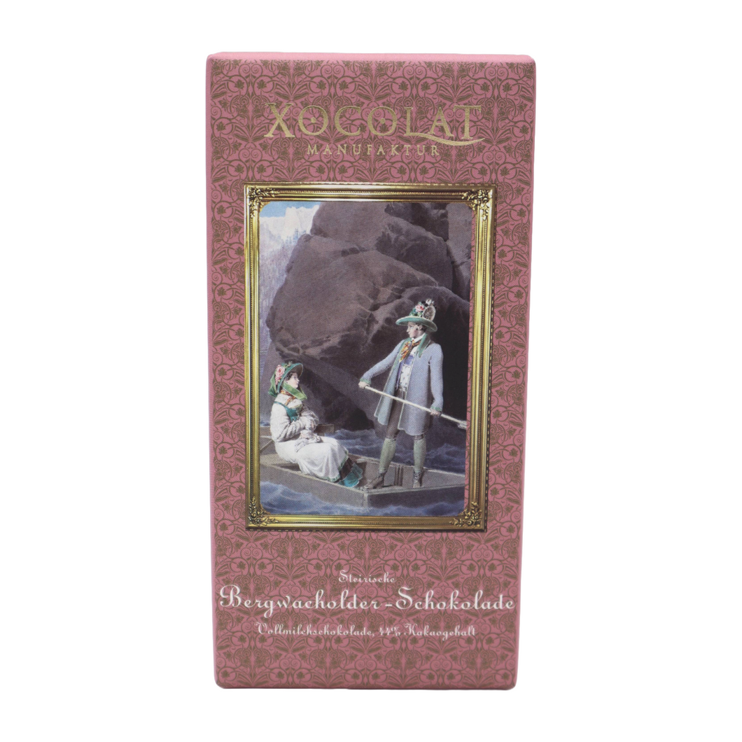 Xocolat Vollmilchschokolade mit Wacholder