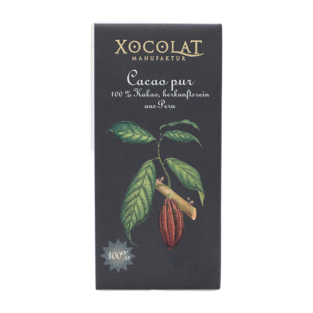 Xocolat Tafel Pur Peru 100%