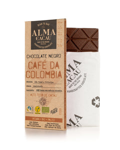 Alma do Cacau Edelbitterschokolade mit Kaffee 60%