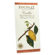 Load image into Gallery viewer, Xocolat weiße Schokolade mit Madagaskar-Vanille
