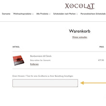 Load image into Gallery viewer, Xocolat Christmas Bonbonniere with 16 pralines
