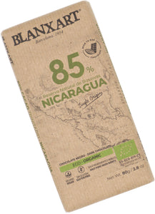 Blanxart BIO-Zartbitterschokolade Nicaragua 85%