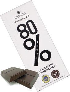 Ciomod Modica Schokolade 80%