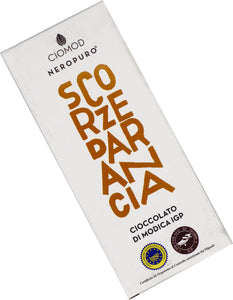 Ciomod Modica Schokolade mit Orangenschale